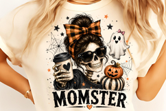 Funny Halloween Shirt, Spooky Season PNG, Cute Pumpkin PNG Product Image 1