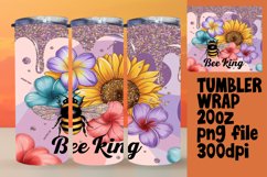 ELEGANT 20oz Tumbler Graphic for DIY , Bee Product Image 1