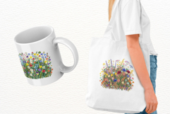 Summer Wildflowers Clipart Product Image 3