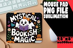 Unique Desk Mat Sublimation Magic, Ghost Books Product Image 1