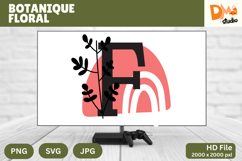 Botanique Floral Monogram Product Image 1
