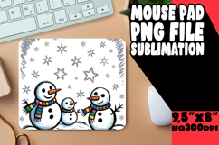 JOYFUL DESK PAD SUBLIMATION ART, Christmas Product Image 1