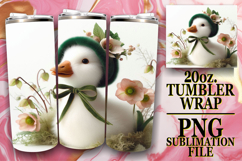 RADIANT EVENINGS 20oz TUMBLER WRAP, Goose Product Image 1