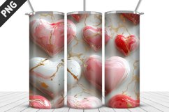 Valentines Love Skinny Tumbler PNG Wrap| Valentines Tumbler Product Image 4
