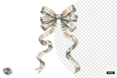 Patriotic American Bows PNG - 4th Of July Clipart Product Image 1