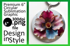 Spring Bouquet: 3D Round Designs Design PNG Product Image 1