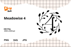Meadowise Monogram Product Image 1
