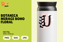 Botanica Mirage Boho Floral Monogram Product Image 1