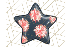 Patriotic Star Clipart PNG, Stars 4th of July PNG Graphic Product Image 3