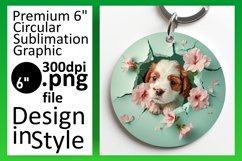 Charming Animal Keychain and Coaster Set Product Image 1