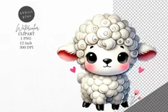 Animals clipart, Sheep clipart, Farm clipart Product Image 1