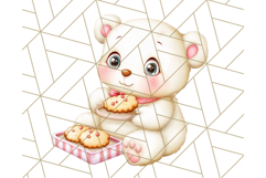 Christmas Baking Critters PNG Clipart, Cute Animals Holiday Product Image 3