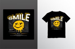 Smile writing design, suitable for screen printing t-shirts Product Image 1