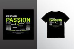 Passion t-shirt design, suitable for screen printing, jacket Product Image 1