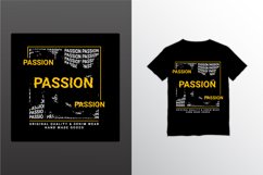 Passion t-shirt design, suitable for screen printing, jacket Product Image 1