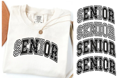 4 Senior Png | Leopard Print | Checkered | Star Print Product Image 1