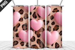Valentines Love Skinny Tumbler PNG Wrap| Valentines Tumbler Product Image 4