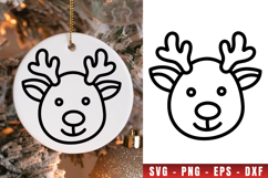Christmas icon svg, icon png clipart, christmas outline svg Product Image 1