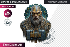 Viking Aesir &amp; Vanir Norse God Illustrations PNG Clipart Product Image 1