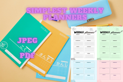 best simplest weekly planner freebie 58,free Weekly planner Product Image 3