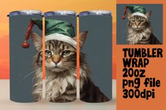 Whisker Wonderland Tumbler with Christmas Joy Product Image 1