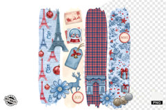 Christmas Brushstrokes Clipart Product Image 1