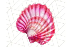Pink Summer Clipart, Cute Beach Icons, Aesthetic PNG Product Image 3