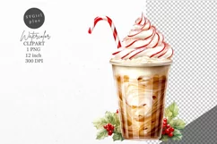 Christmas clipart, Drink clipart, Winter clipart Product Image 1