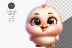 Farm animals clipart, Chick clipart, Cute animals Product Image 1