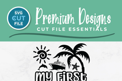 My First Cruise SVG, Baby Cruise vacation, 2027 svg Product Image 2