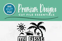 My First Cruise SVG, Baby Cruise vacation, 2027 svg Product Image 2