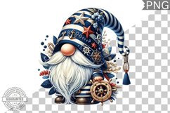 Anchors Gnome Sublimation - Clipart PNG Design Product Image 1