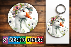 Joyful Keychain PNG Inspiration, Goose Product Image 1