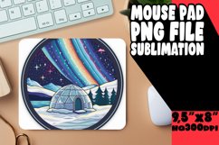 Sublimation PNG Scenic Art Mouse Pad Product Image 1
