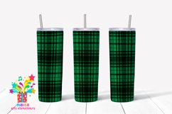 Buffalo Plaid Christmas Skinny tumbler Sublimation #8 Product Image 1