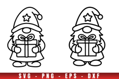 Christmas icon svg, icon png clipart, christmas outline svg Product Image 1