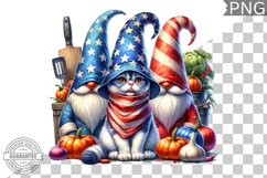 4th of July kitchen Cat Sublimation - 4th of July Cat Product Image 1