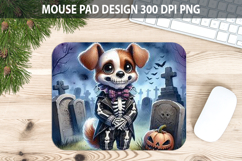 Watercolor Dog Mouse Pad Sublimation - Animal PNG Product Image 1