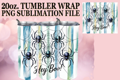 Cheerful Mornings 20oz tumbler wrap, Halloween Product Image 1