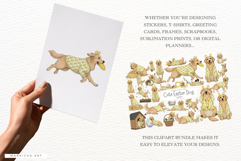 Easter Dog Clipart Product Image 4