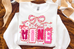 Be Mine Png, Vintage Coquette Valentine Png, Valentine Png Product Image 2