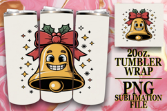 ENCHANTING GIFT 20oz TUMBLER WRAP, Cute Christmas Product Image 1