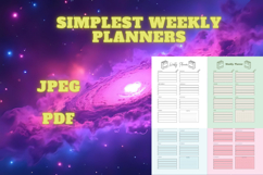 best simplest weekly planner freebie 33,free Weekly planners Product Image 3