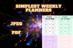 best simplest weekly planner freebie 62,free Weekly planner Product Image 3