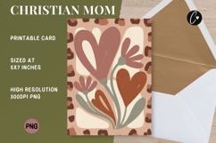 Christian Mother's Day Card | Bible Verse Printable Product Image 1