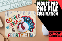 Cozy Mouse Pad Sublimation Ideas, Holiday Product Image 1