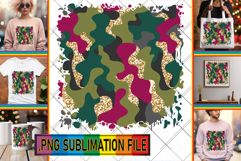 RADIANT TSHIRT Gift Ideas PNG, Funky Pattern Product Image 1