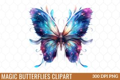 Magic Butterflies Clipart Product Image 1