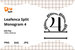Leafenca Split Monogram Product Image 1