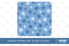 American 4th of July Patriotic Stars Seamless Pattern Bundle Product Image 9